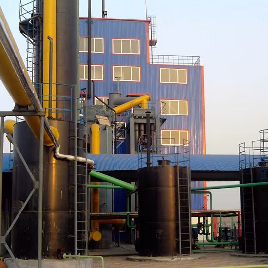 Industrieller Kohlevergaser Zwei